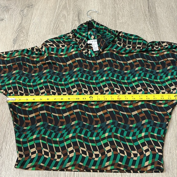 Joseph Ribkoff Abstract Print Top Dolman Sleeve O/S - Picture 12 of 13
